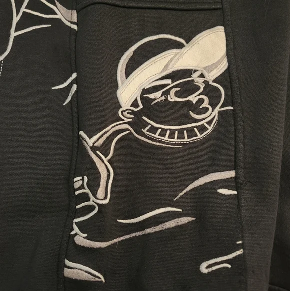 South Pole Vintage Fat Albert Black Jogger Sweatpants